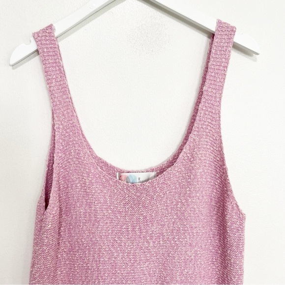 BOGO! Free People Beach Declan Sweater Set Color Crocus Pink Size Medium - Picture 5 of 11